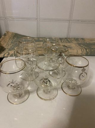 Set 6 Bicchieri Napoleon Dorati