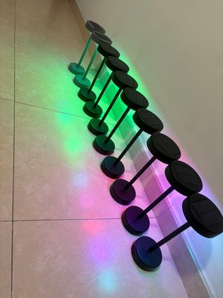 Lámparas Solares LED Multicolor