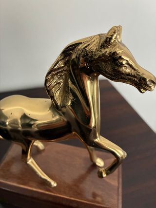Figura de Caballo en Bronce
