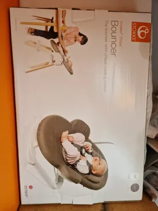 Hamaca Stokke Steps Bouncer como NUEVA
