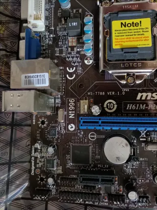 Placa Base socket LGA1155