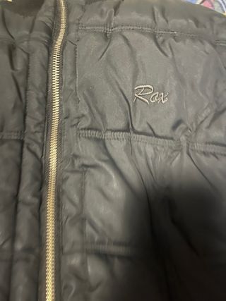 Chaqueta acolchada negra