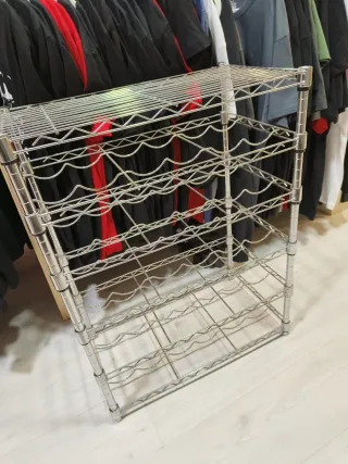 Botellero 30 botellas galvanizado