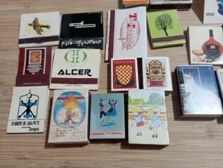 Scatole di fiammiferi antiche varie