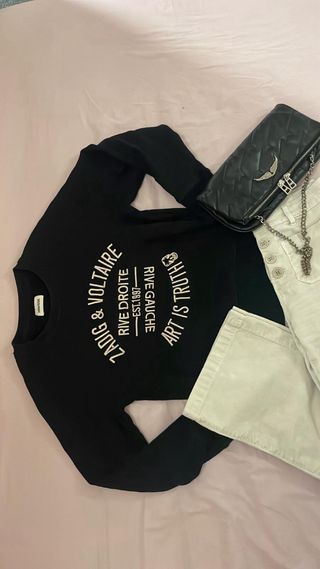 Sudadera Zadig & Voltaire Negra Mujer