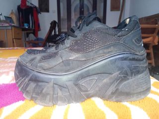 Scarpe Nere con Piattaforma