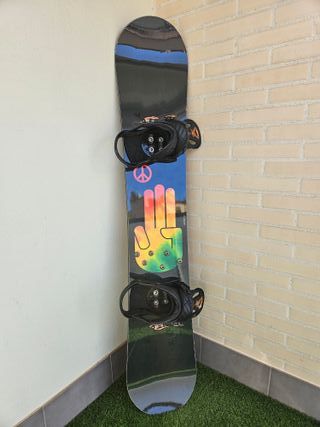 Tabla Snow Bataleon + Fijaciones Burton + Funda