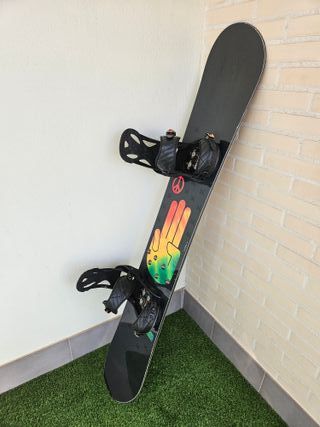 Tabla Snow Bataleon + Fijaciones Burton + Funda