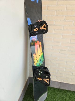 Tabla Snow Bataleon + Fijaciones Burton + Funda