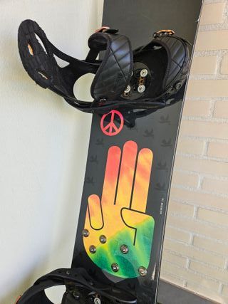 Tabla Snow Bataleon + Fijaciones Burton + Funda