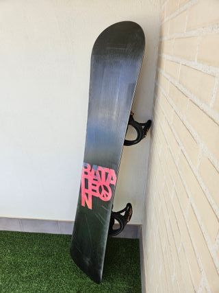 Tabla Snow Bataleon + Fijaciones Burton + Funda