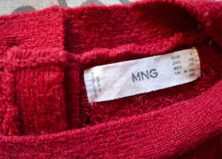 Jersey Mango Rojo Calado