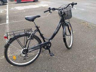 Bicicleta Paseo Mujer Negra