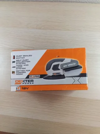 Lijadora Dexter Power 18V