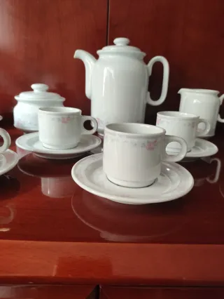 Juego de café Capeans porcelana