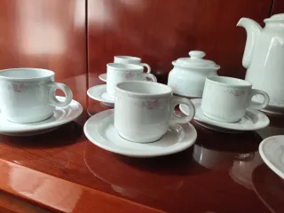 Juego de café Capeans porcelana