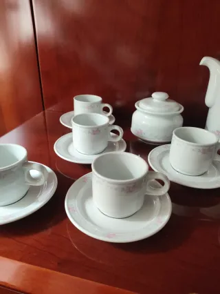 Juego de café Capeans porcelana