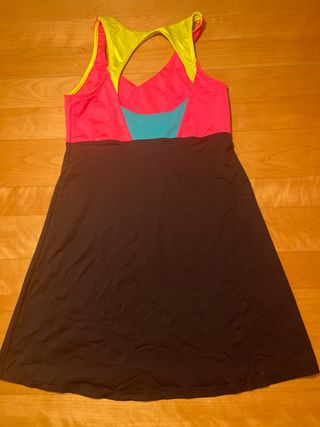 Vestido Padel/Tenis NEON Rosa y Negro