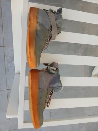 Nike SF Air Force 1 Botas Verdes Mujer