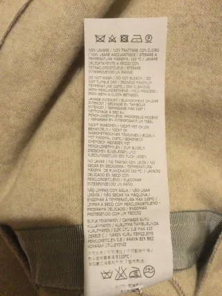 MAX cappotto bifacciale lana Donna, grigio beige M