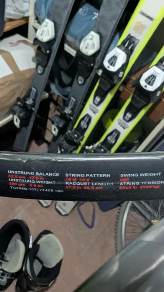 Raqueta Tenis Prince Warrior 107 perfecto estado