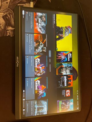 Schermo portatile ARZOPA 15.6 Nero