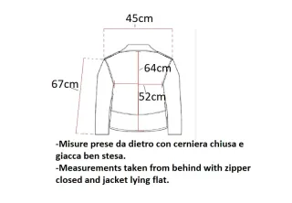 Giacca Biker Vintage55 in pelle Easy Rider M/L