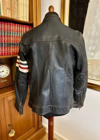 Giacca Biker Vintage55 in pelle Easy Rider M/L