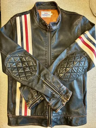 Giacca Biker Vintage55 in pelle Easy Rider M/L