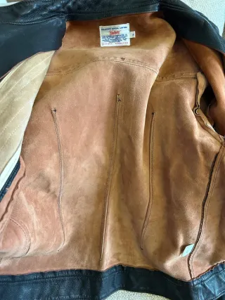 Giacca Biker Vintage55 in pelle Easy Rider M/L