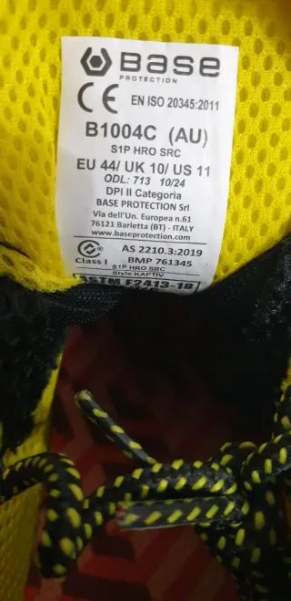 Scarpe da lavoro antinfortunistiche Base numero 44