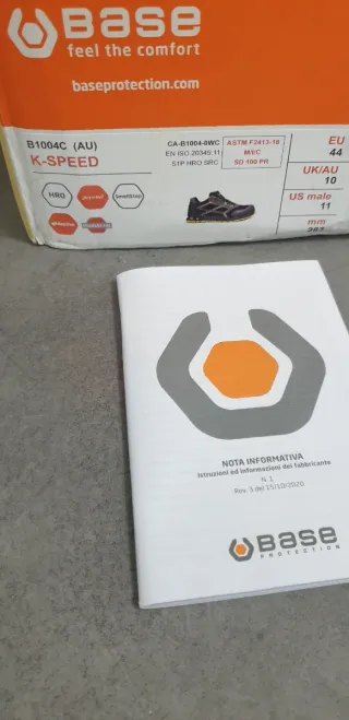 Scarpe da lavoro antinfortunistiche Base numero 44