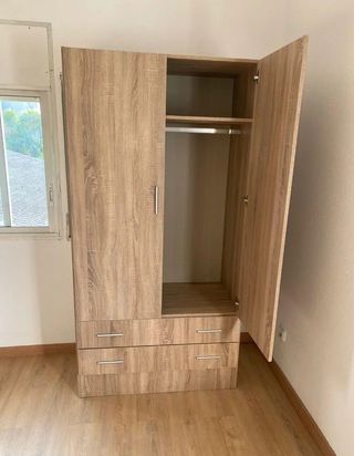 Armario 2 Puertas 2 Cajones diferentes materiales