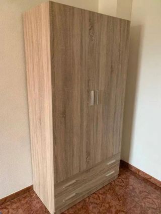 Armario 2 Puertas 2 Cajones diferentes materiales