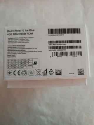 Xiaomi Redmi Note 12 Nero