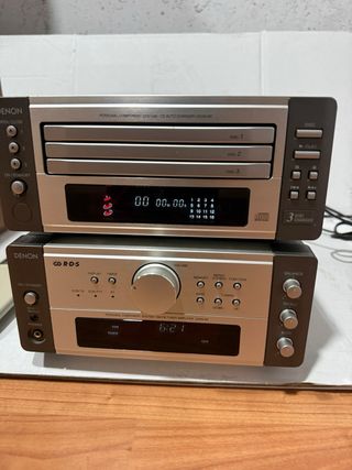 Amplificador Denon y Altavoces Q Acoustics