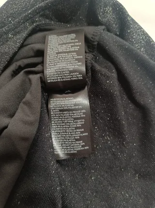 Bolero fiesta negro hilo plateado L