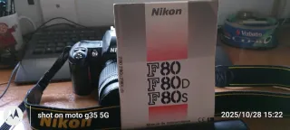 Cámara Nikon F80