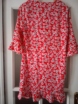 Vestido estampado floral By Clara París Talla L