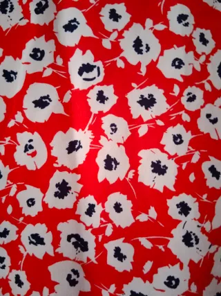 Vestido estampado floral By Clara París Talla L