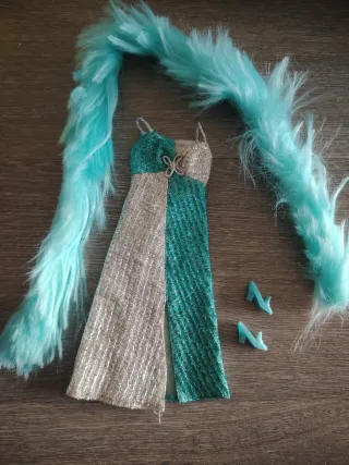 Abito outfit Barbie  #3419 Silver Serenade 1971