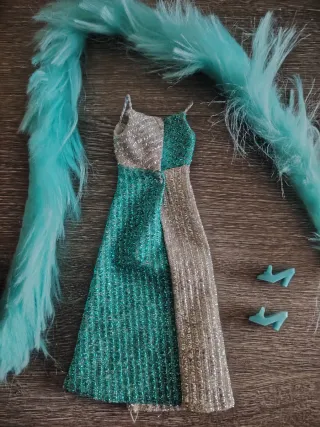 Abito outfit Barbie  #3419 Silver Serenade 1971