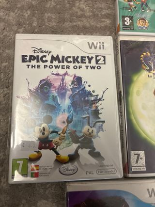 Lote 6 Videojuegos Nintendo Wii