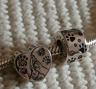 2 Charms Plata "Mascota"