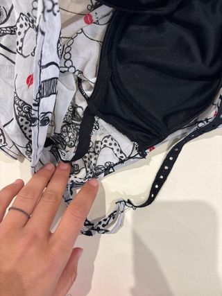 Corpiño Estampado Mujeres Vintage