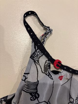 Corpiño Estampado Mujeres Vintage