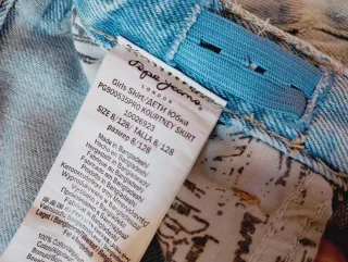 Falda vaquera Pepe Jeans T. 8 años.