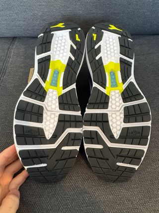 Zapatillas Diadora Running Azules y Blancas