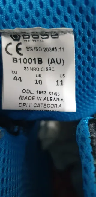 Scarpe da lavoro antinfortunistiche Base numero 44