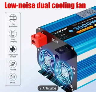 Inversor Onda Pura 3000W/6000W DC 12V